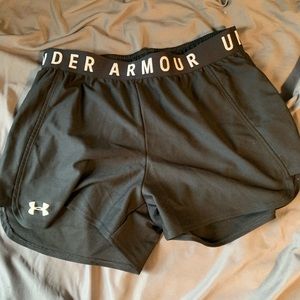 black under armour shorts